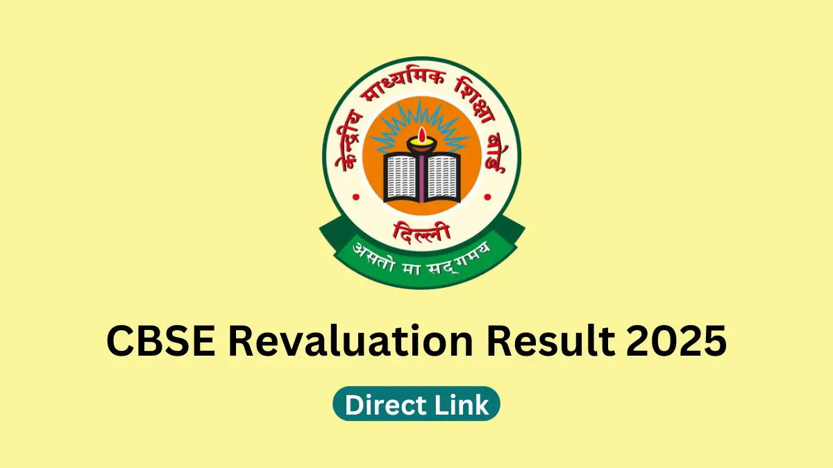 CBSE Revaluation Result 2025
