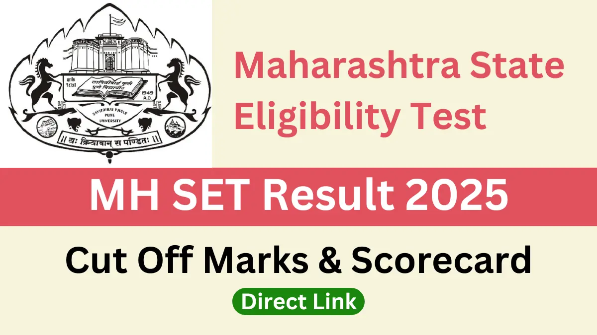 MH SET Result 2025 Date